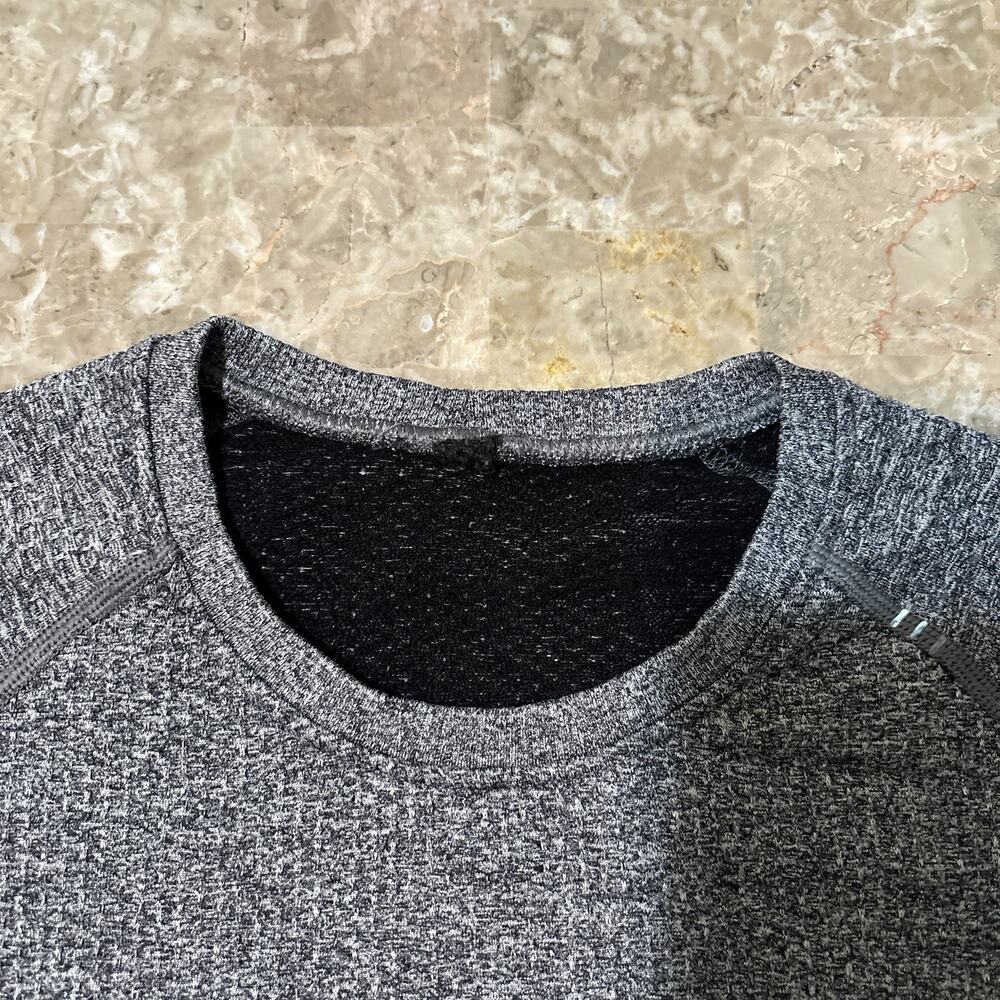 Lululemon Sweatshirt Mens Medium Grey Engineered Warmth Wool Blend MC3DES - Picture 6 of 8